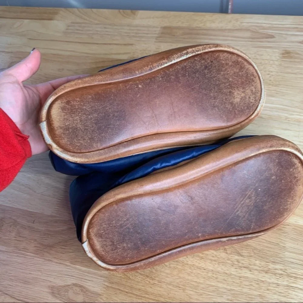 Vintage Eddie Bauer Goose Down Booties - Picture 9 of 10